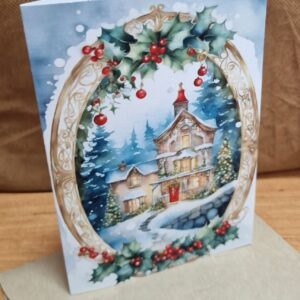 Картичка Зимна приказка